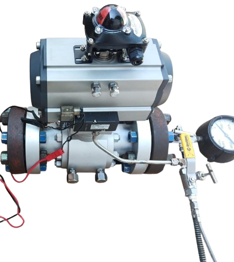 Ball Valve C/W Pneumatic Actuator Stainless Steel 316