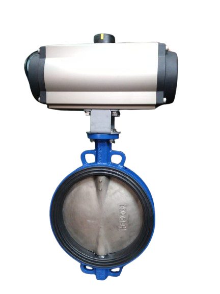 Butterfly Valve C/W Pneumatic Actuator Stainless Steel